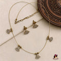 White Stone Invisible Chain - Fan Charm Set | IV-002