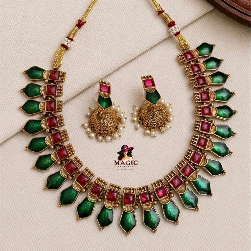 Kerala Traditional Kovai Palakka Necklace | TN-001, TN-002, TN-003, TN-004