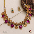 Antique Temple Coin Necklace Set | TN-017, TN-018, TN-019, TN-020